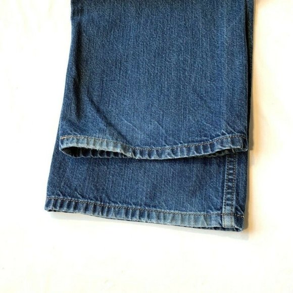 Levi's 569‎ Jeans Mens 36x34 (38x33) Loose Straight Fit Jeans Dark Wash Red Tab - Picture 10 of 12